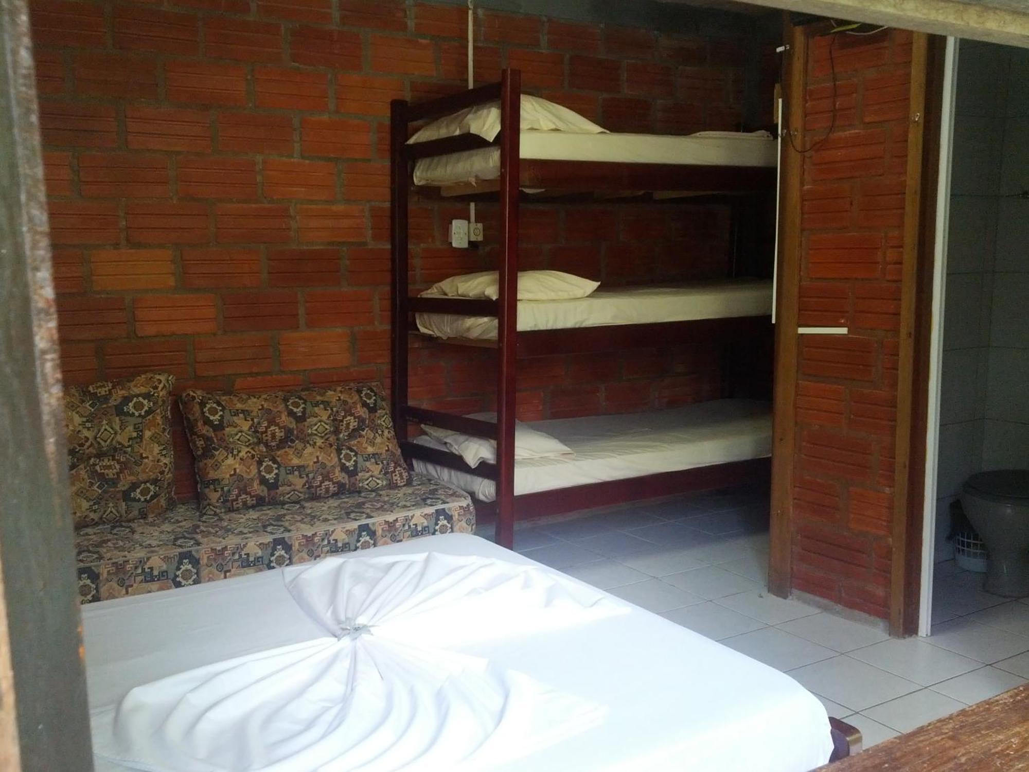 A Ilha Verde Hotel Pousada Na Praia Ilha do Mel Habitación foto